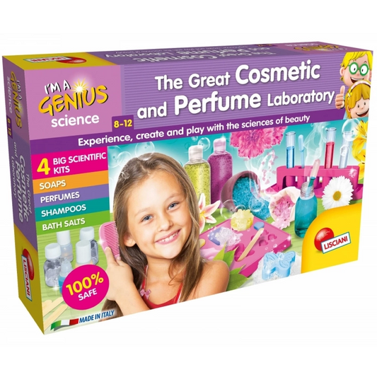 Lisciani - I'm A Genius The Great Cosmetics and Perfumes Laboratory | 8Y+