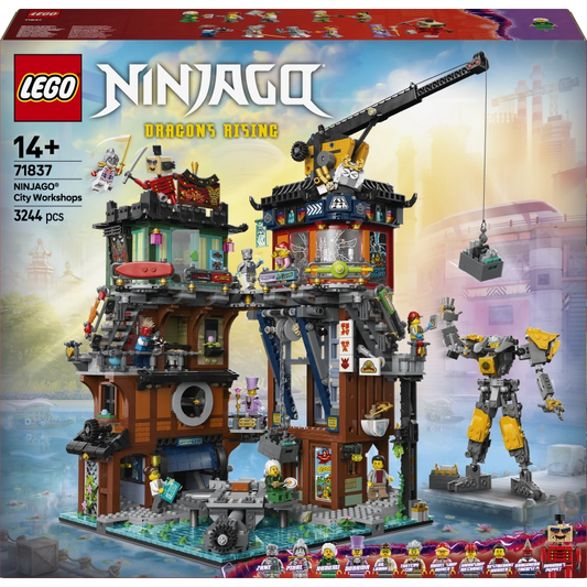 Lego - NINJAGO® City Workshops (Rare Edition) 3244 Pcs 14Y+ — BambiniJO Jordan