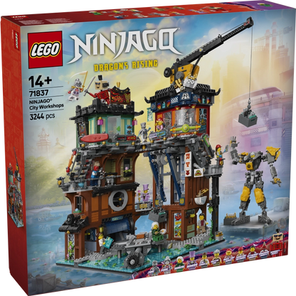 Lego - NINJAGO® City Workshops (Rare Edition) 3244 Pcs 14Y+ — BambiniJO Jordan