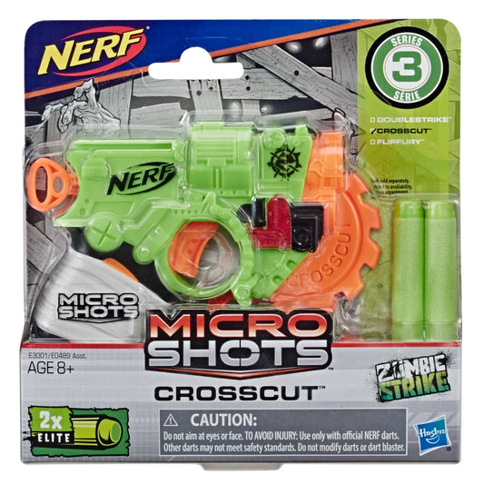Nerf - MicroShots Zombie Strike- CrossCut | 8Y+