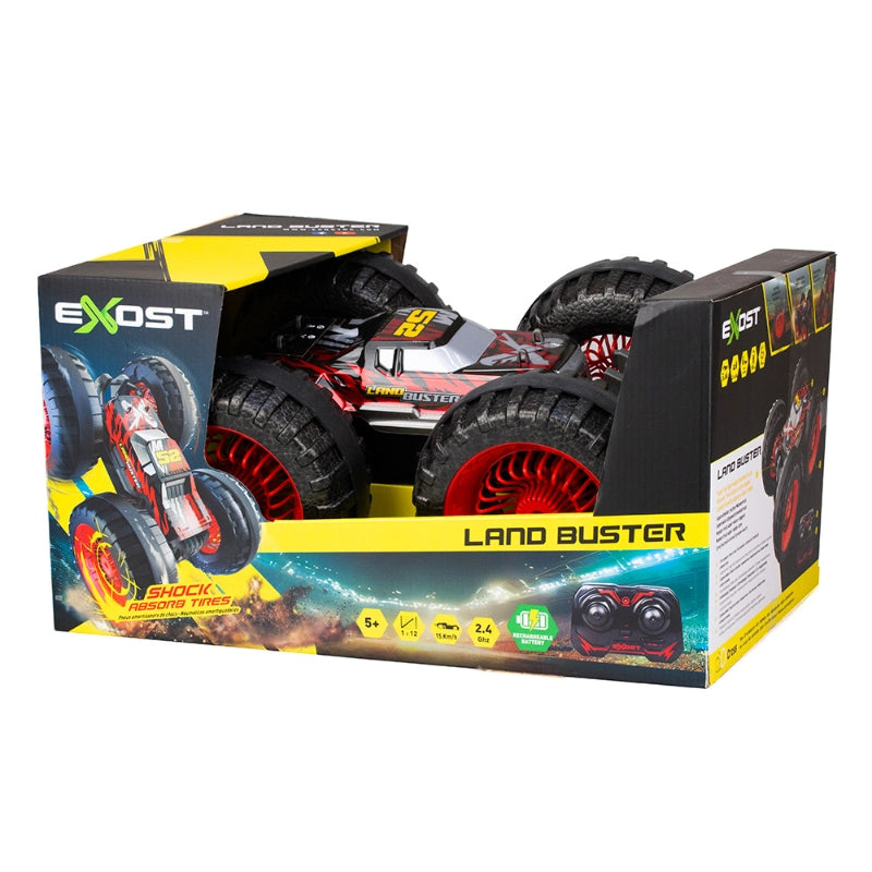 Silverlit - سيارة Exost Land Buster | 5 سنوات فما فوق Silverlit - سيارة Exost Land Buster | 5 سنوات فما فوق