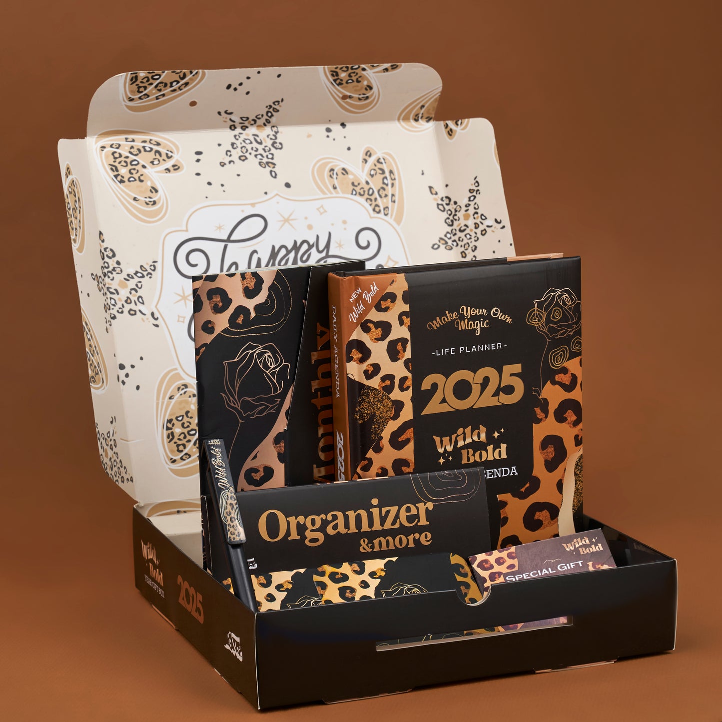 Mofkera | مفكرة | Wild Bold | 2025 Agenda Gift Box