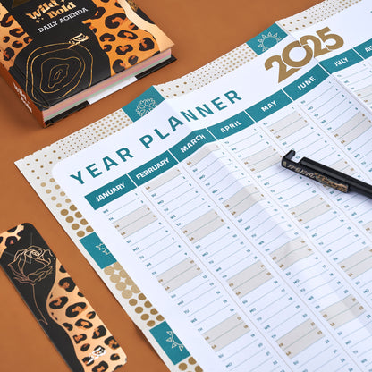 Mofkera | مفكرة | Wild Bold | 2025 Agenda Gift Box