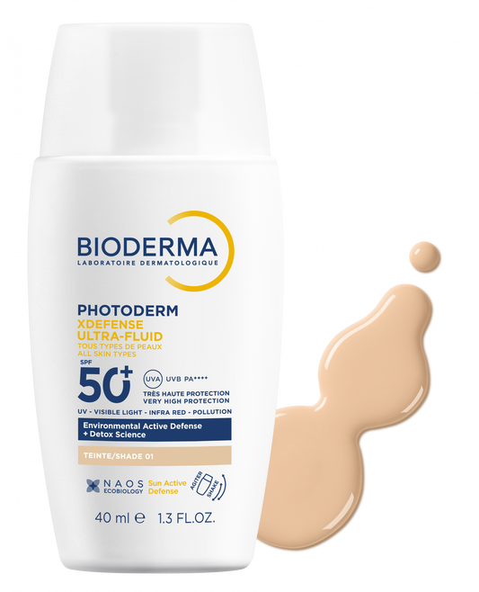 Bioderma Photoderm XDefense Ultra-Fluid SPF50+ Tinted Shade 01 40ml - texture