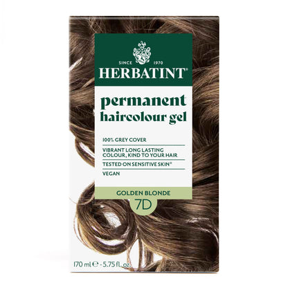Herbatint 7D Golden Blonde box front — BambiniJO Jordan