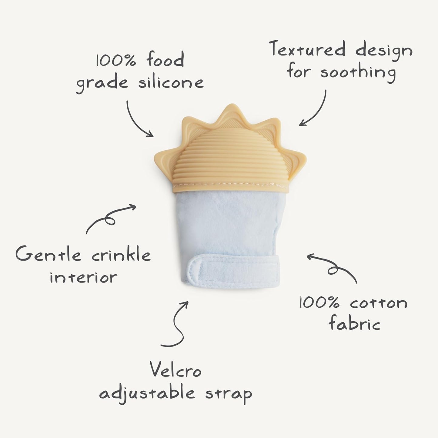 MUSHIE - Sun Teething Mitten