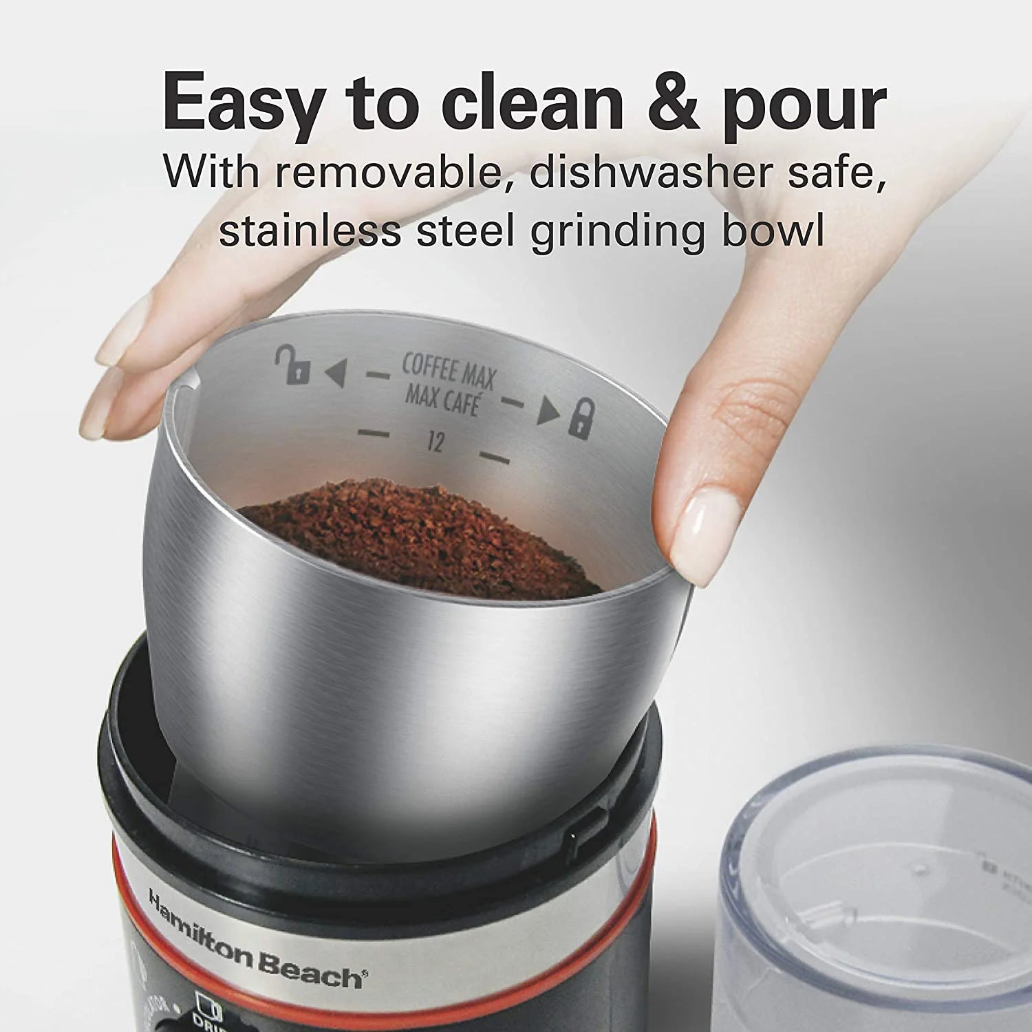 Hamilton beach coffee sales grinder