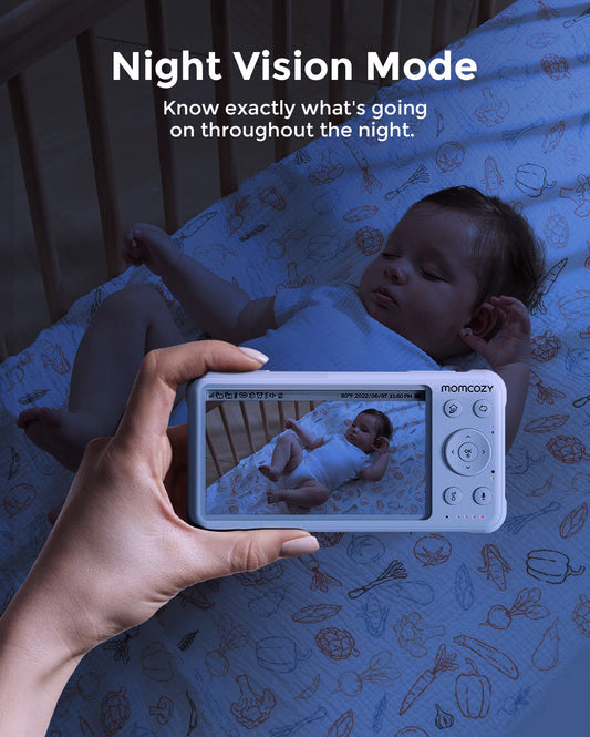 Momcozy Video Baby Monitor | 5" 1080P with Camera