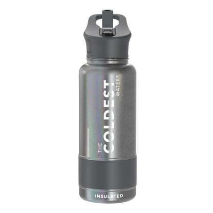 The Coldest Water -Straw Sports Bottle - 946ml - 32 OZ - Stardust Glitter