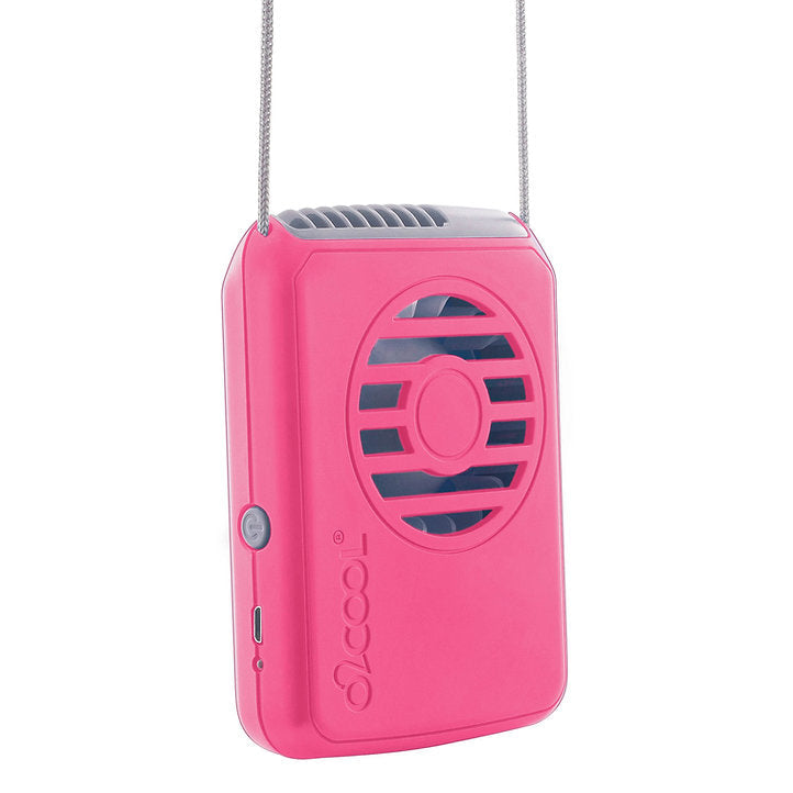 O2COOL Rechargeable Necklace Fan