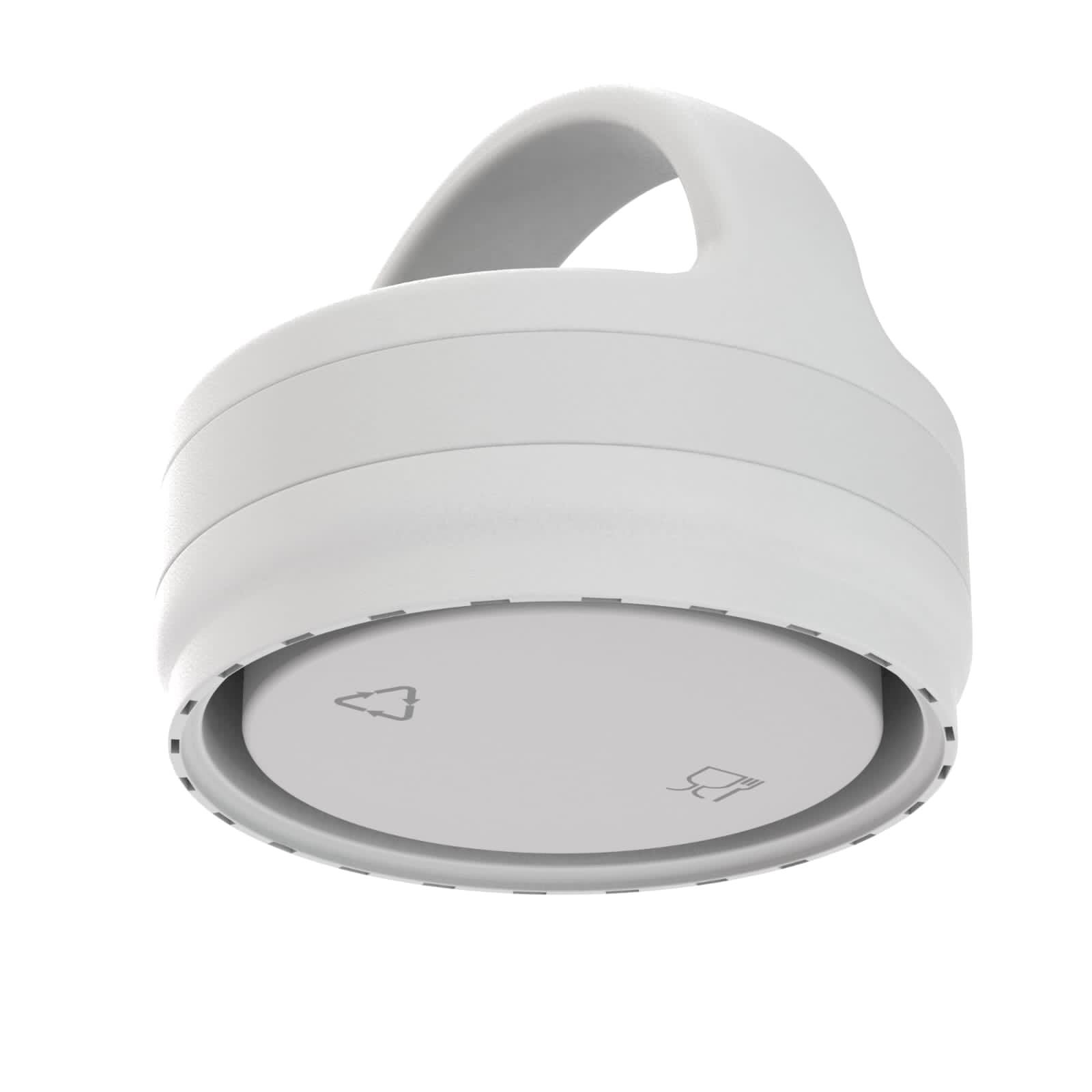 The Coldest Water - Standard Mouth Loop Lid 21oz - White The Coldest Water - Standard Mouth Loop Lid 21oz - White