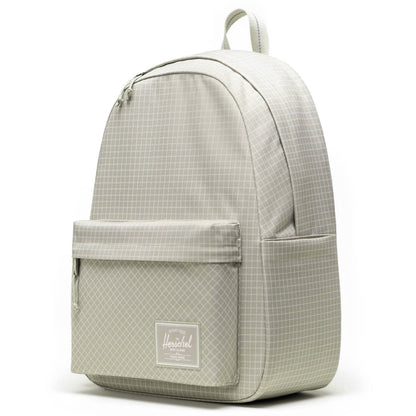 Herschel Classic XL Backpack in Grid - London Fog, side view