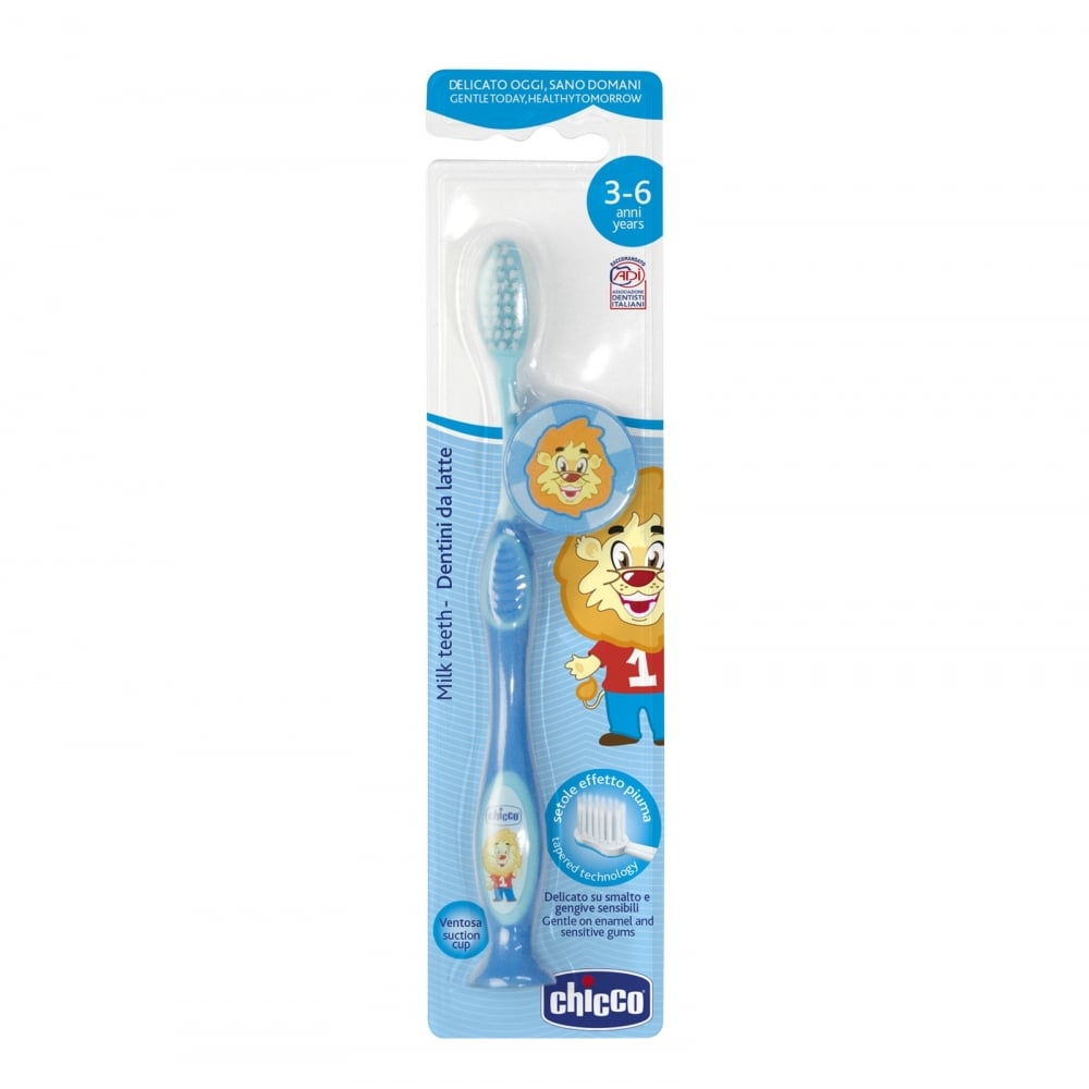 Chicco - Milk Teeth Toothbrush 3-6 Years