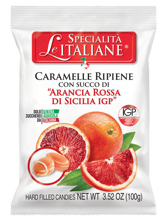 Serra Red Orange Filled Candies