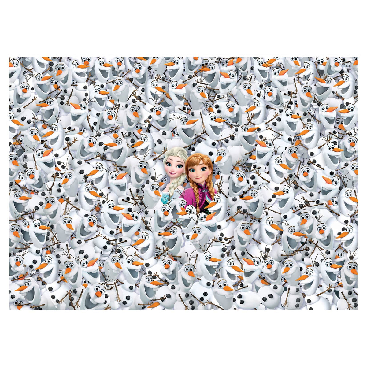 Clementoni Disney Frozen Impossible jigsaw puzzle, alternate view
