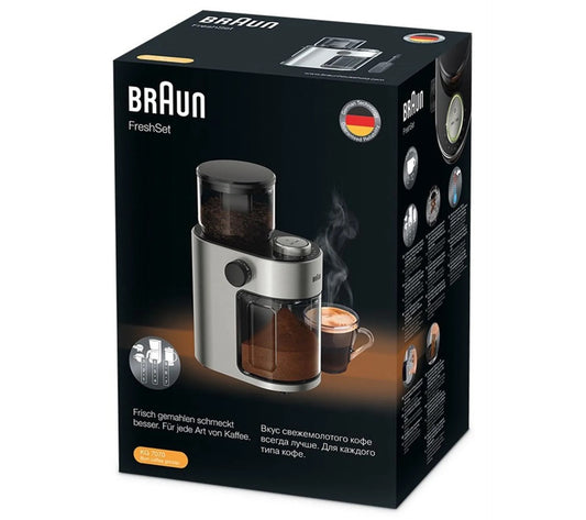 Braun Coffee Grinder 220g 110W Stainless Steel — BambiniJO Jordan