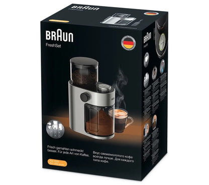 Braun - Coffee Grinder - 220g 110w Stainless Steel - Kg7070