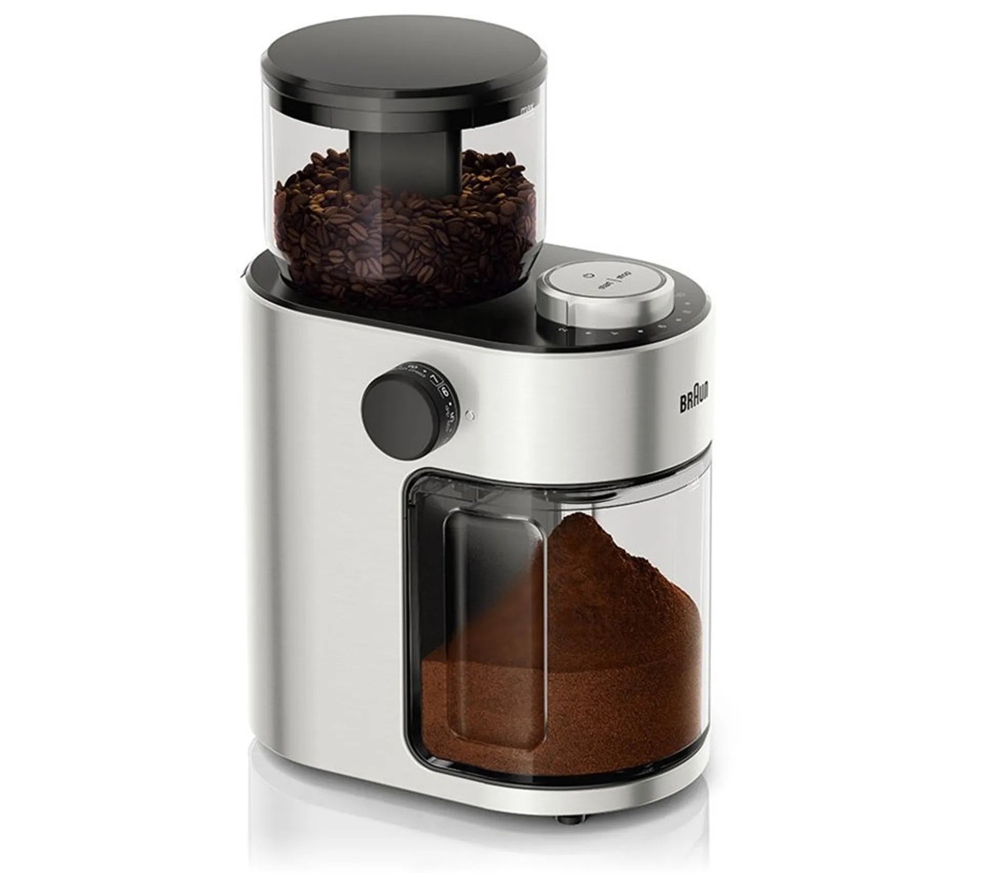 Braun - Coffee Grinder - 220g 110w Stainless Steel - Kg7070 Braun - Coffee Grinder - 220g 110w Stainless Steel - Kg7070