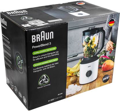 Braun - Blender White/Black 800W, 2L