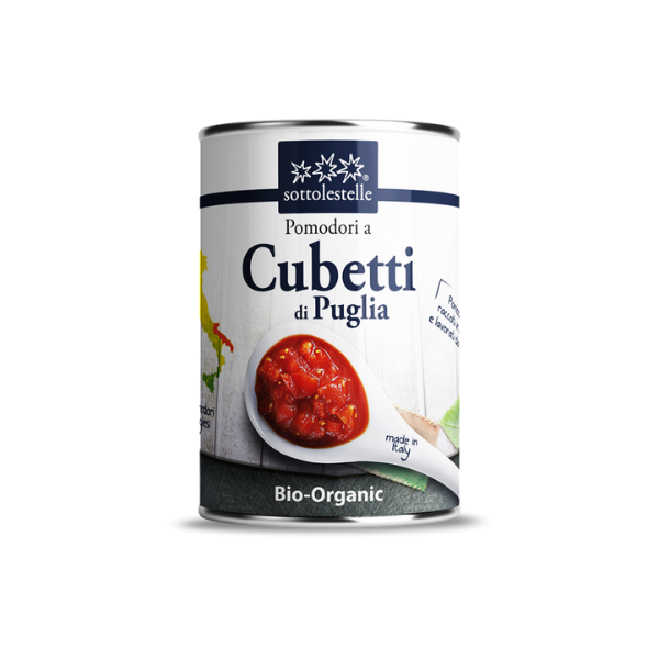 Sottolestelle Organic Diced Tomatoes
