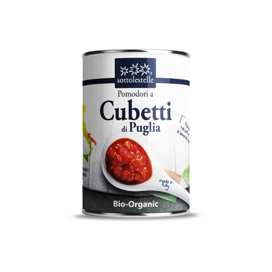 Sottolestelle Organic Diced Tomatoes