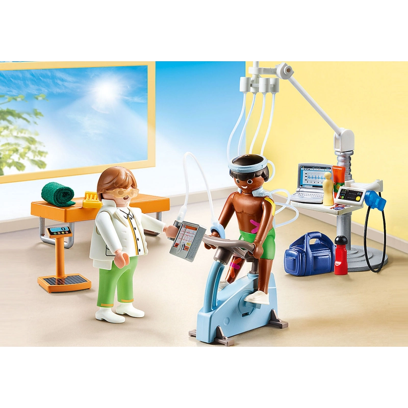 Playmobil - مجموعة أخصائي العلاج الطبيعي - 39 قطعة | 4 سنوات فما فوق Playmobil - مجموعة أخصائي العلاج الطبيعي - 39 قطعة | 4 سنوات فما فوق