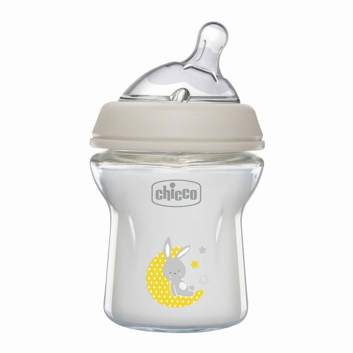 Chicco - Natural Feeling Glass Bottle 0M+ | 150ml Slow Flow