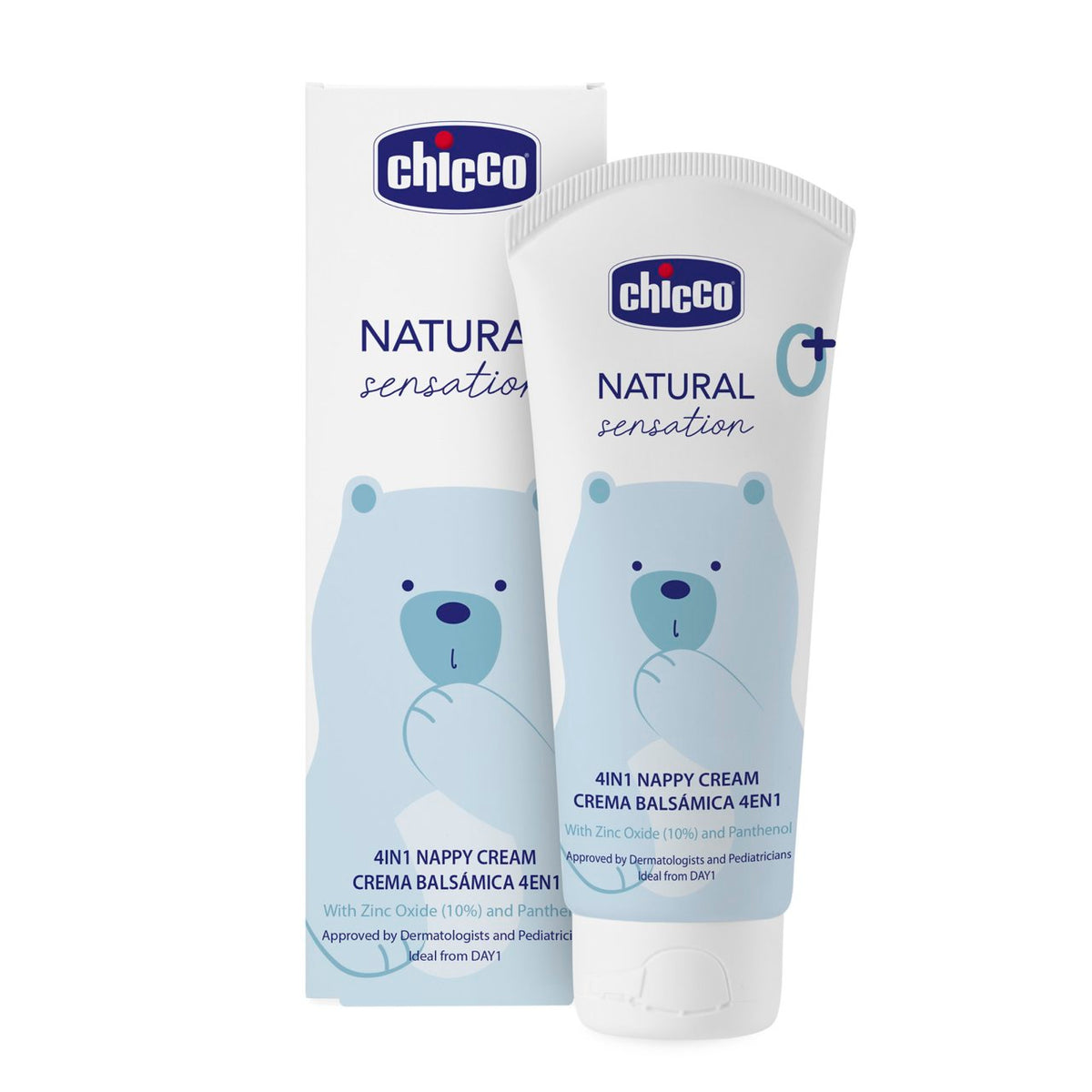 Chicco - Natural Sensation 4-in-1 Nappy Cream | 100ml