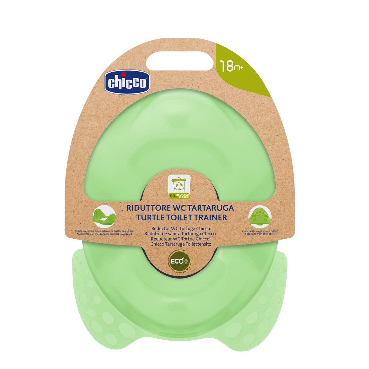 Chicco - Turtle Toilet Trainer Seat | Recycled Plastic