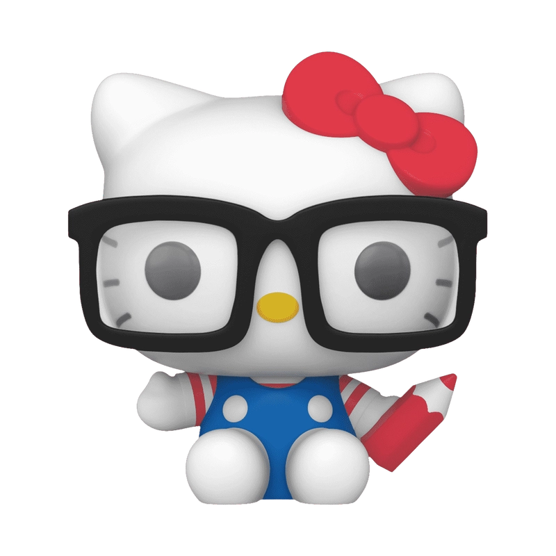 Funko - Pop! Sanrio: Hello Kitty - Hello Kitty Nerd بالنظارات | 3 سنوات فما فوق Funko - Pop! Sanrio: Hello Kitty - Hello Kitty Nerd بالنظارات | 3 سنوات فما فوق