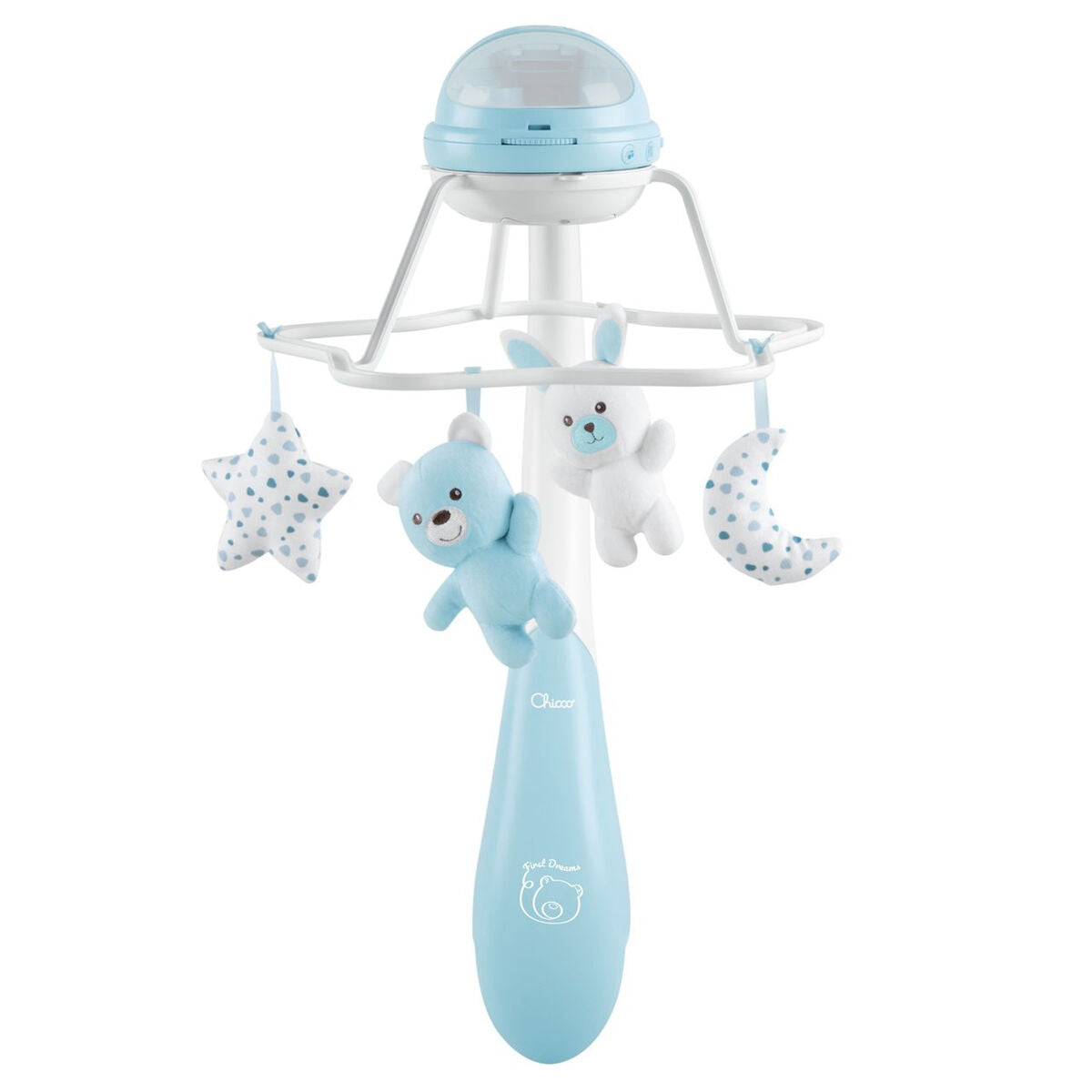Chicco Rainbow Cot Mobile Blue