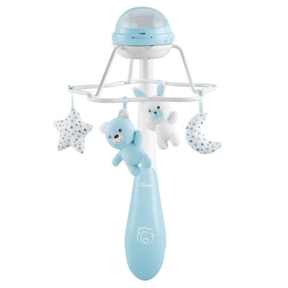 Chicco Rainbow Cot Mobile Blue