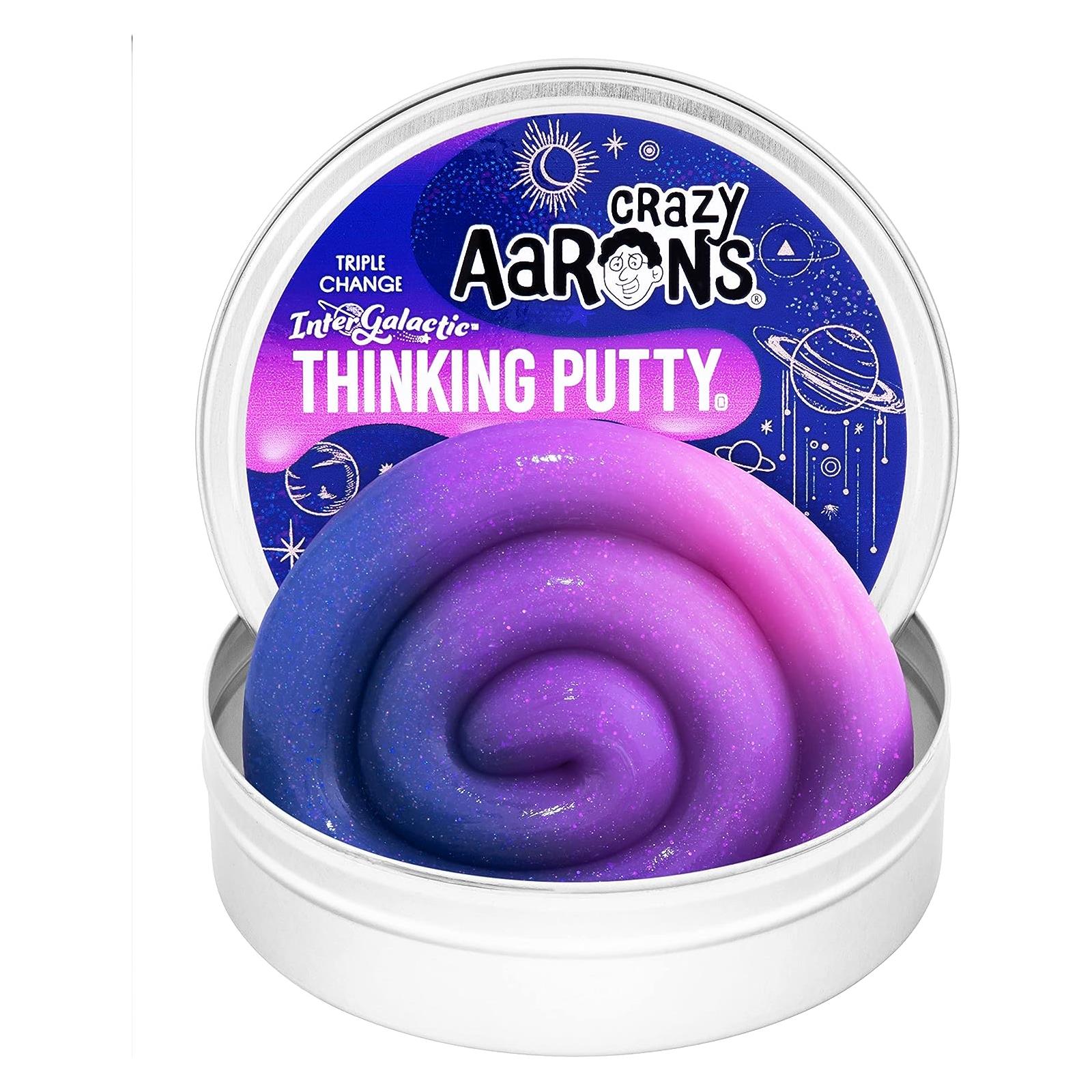 Crazy Aaron's - Thinking Putty Tin - Full Size Intergalactic 90g Crazy Aaron's - Thinking Putty Tin - Full Size Intergalactic 90g