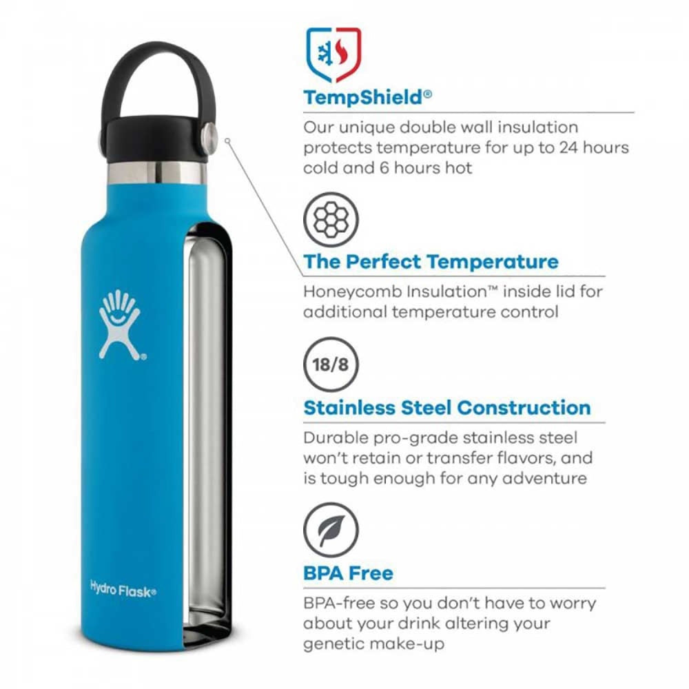 Hydro Flask - Lightweight Wide Flex Cap OBSIDIAN | 960 ml