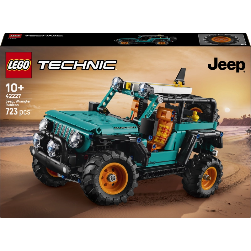 ليغو - جيب رانجلر روبيكون SUV | 723 قطعة | 10 سنوات فأكثر ليغو - جيب رانجلر روبيكون SUV | 723 قطعة | 10 سنوات فأكثر