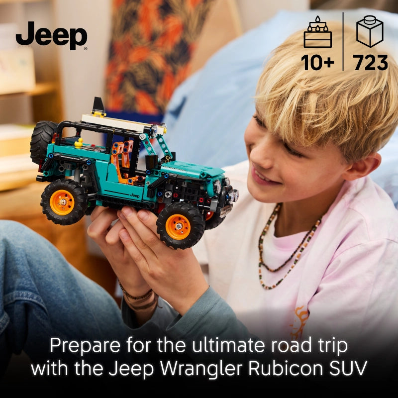 ليغو - جيب رانجلر روبيكون SUV | 723 قطعة | 10 سنوات فأكثر ليغو - جيب رانجلر روبيكون SUV | 723 قطعة | 10 سنوات فأكثر