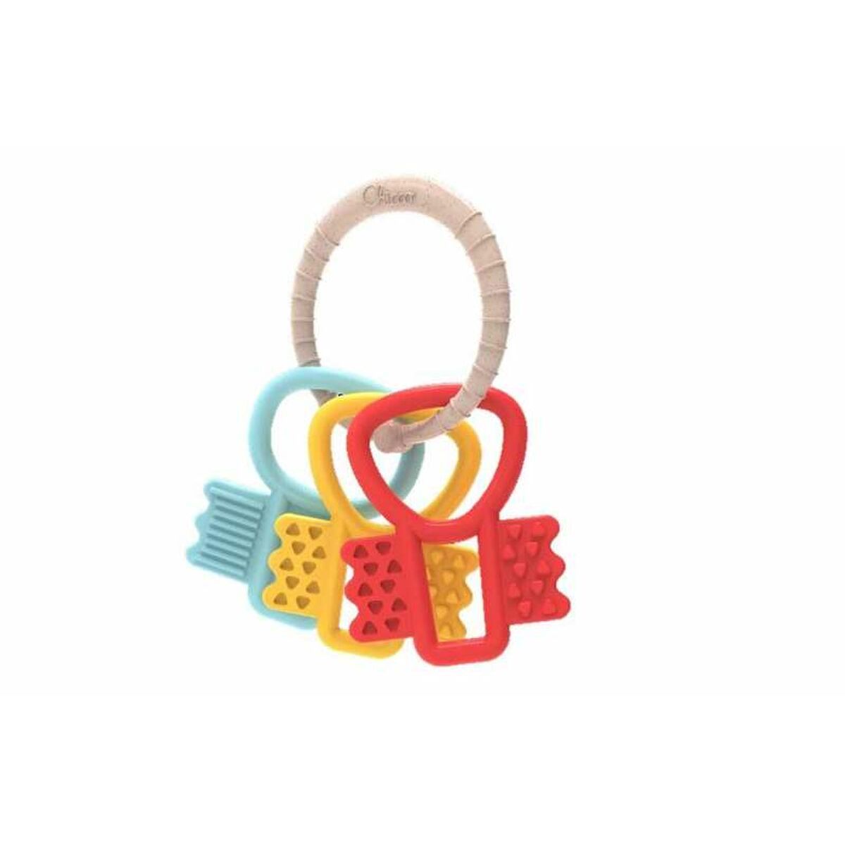 Chicco Teething Key Ring Rattle Eco Plus