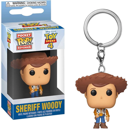 Funko - Pocket Pop! Disney: Toy Story 4- Sheriff Woody | 3Y+