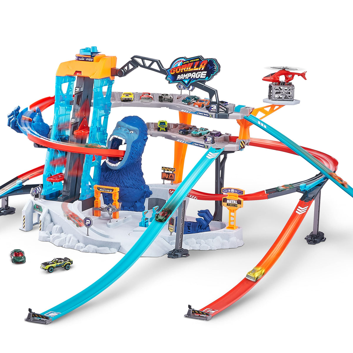 Zuru - Metal Machines Gorilla Rampage Garage Track Zuru - Metal Machines Gorilla Rampage Garage Track
