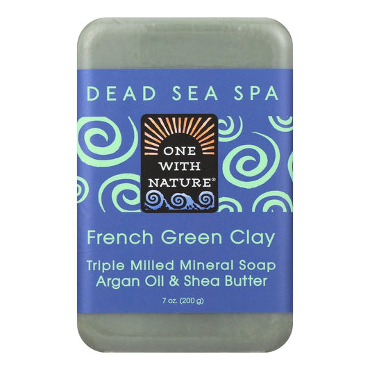 French Green Clay Dead Sea Mineral Soap 200g