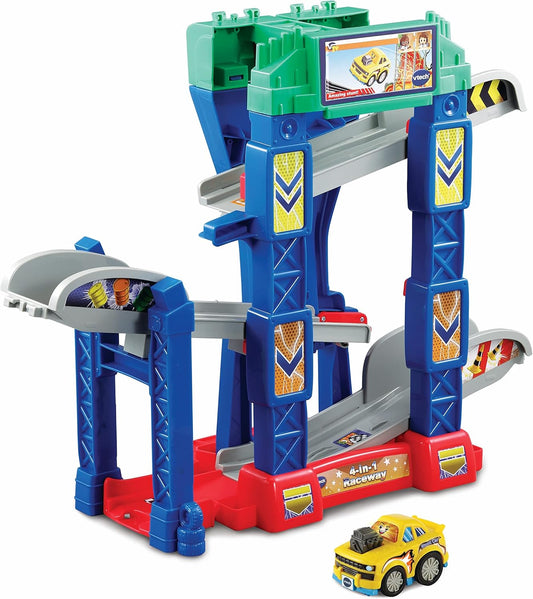 Vtech - حلبة سباق توت-توت درايفرز 4 في 1 | 1-5 سنوات