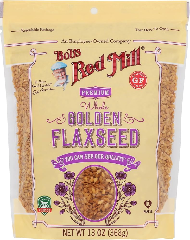 Bob's Red Mill - Gluten Free Whole Golden Flaxseeds | 368g Bob's Red Mill - Gluten Free Whole Golden Flaxseeds | 368g