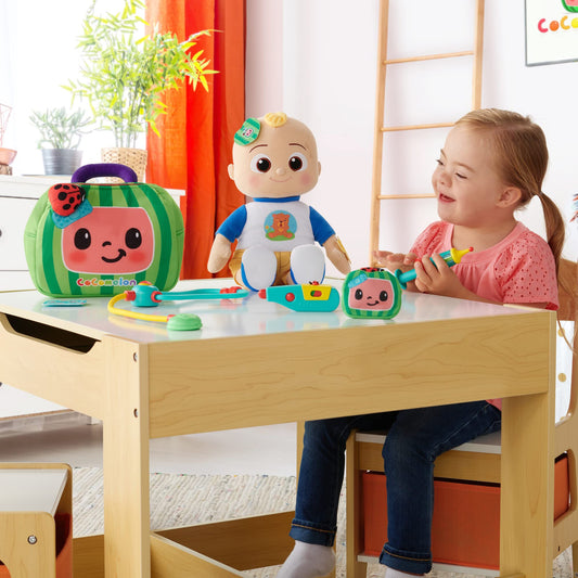 Cocomelon Peek-A-Boo Feature Plush Boo Boo JJ 1-6Y — BambiniJO Jordan