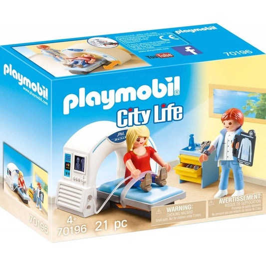 Playmobil - Radiologist Set- 21 Pcs | 4Y+