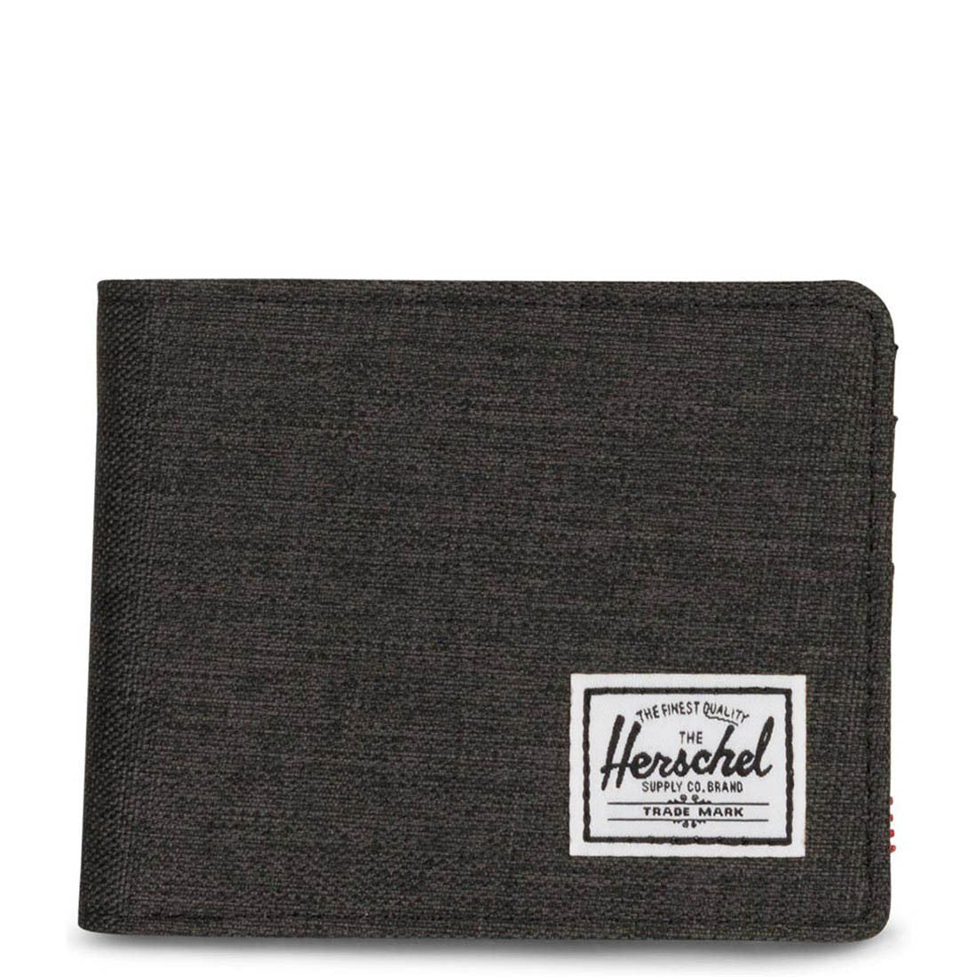 Herschel Roy RFID Wallet in Black Crosshatch