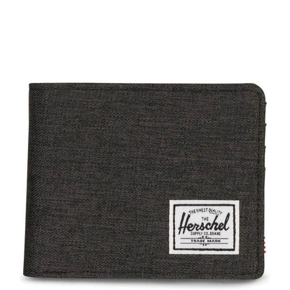 Herschel Roy RFID Wallet in Black Crosshatch