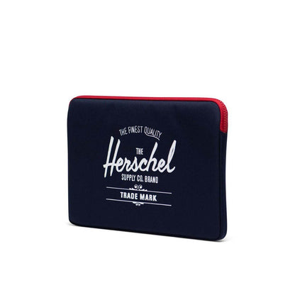 Herschel Anchor Laptop Sleeve Peacoat/Red 13 Inch