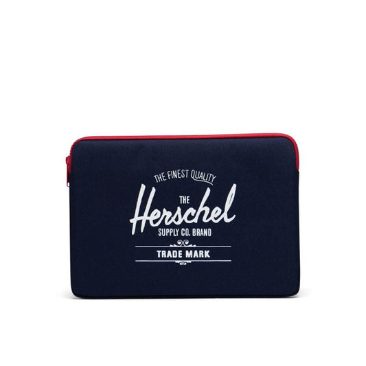 Herschel Anchor Laptop Sleeve Peacoat/Red 13 Inch