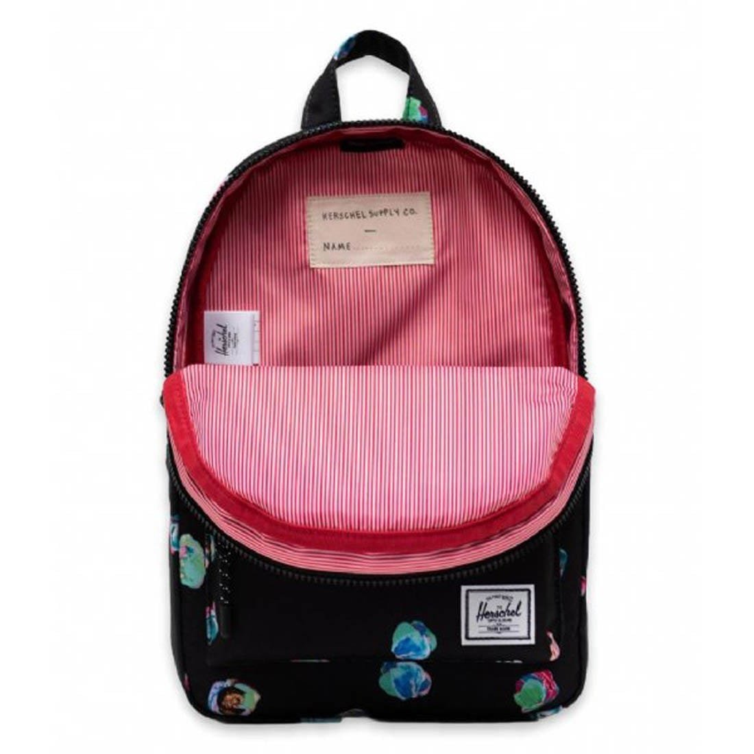Herschel Heritage Kids Backpack Paint Dot 9L - interior lining and name tag