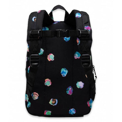 Herschel Heritage Kids Backpack Paint Dot 9L - back and straps view